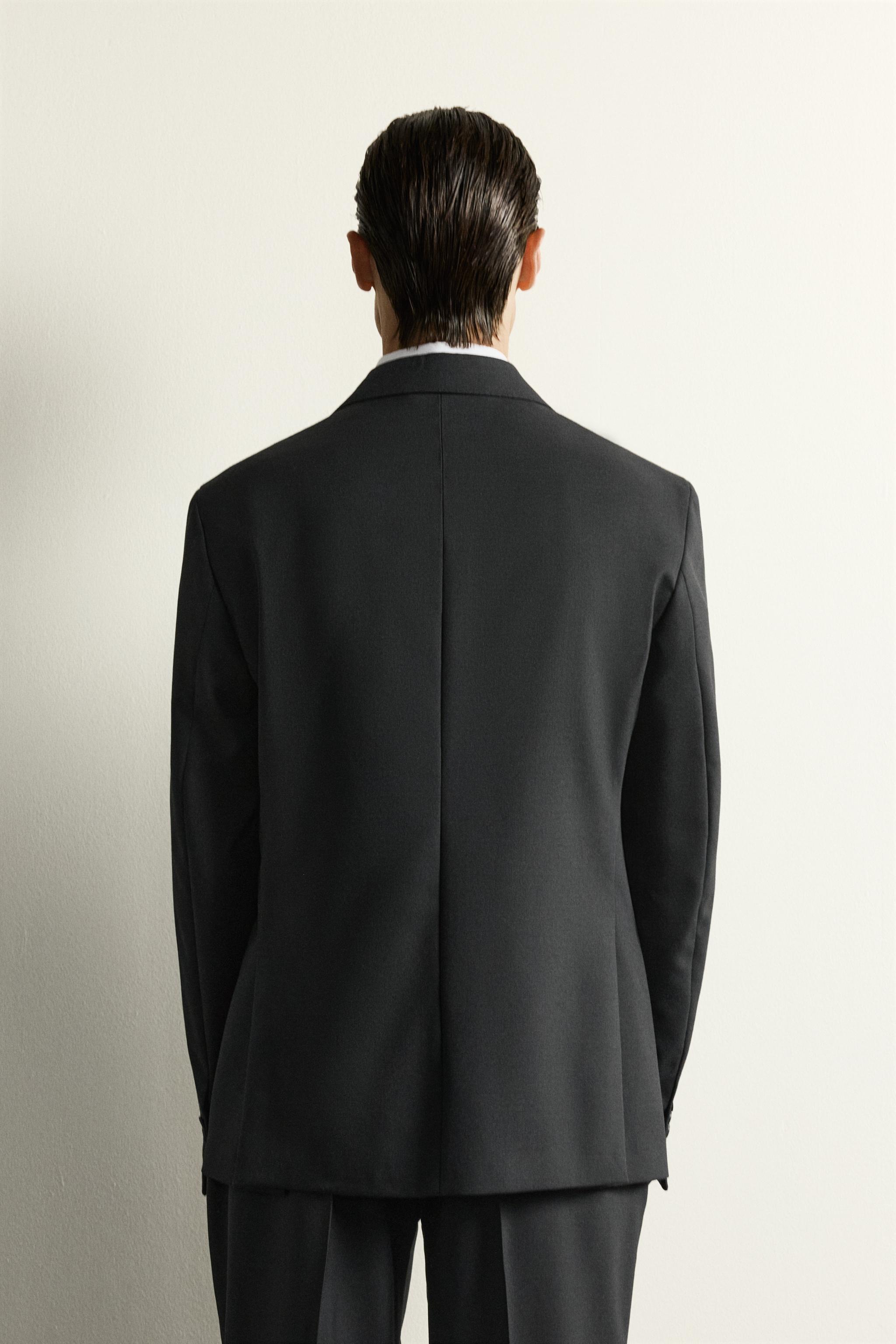 100% WOOL SUIT BLAZER